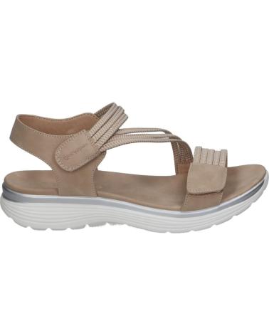 Sandali per Donna AMARPIES SANDALIA ESTILO DEPORTIVA CON VELCROS PARA MUJER A BEIG