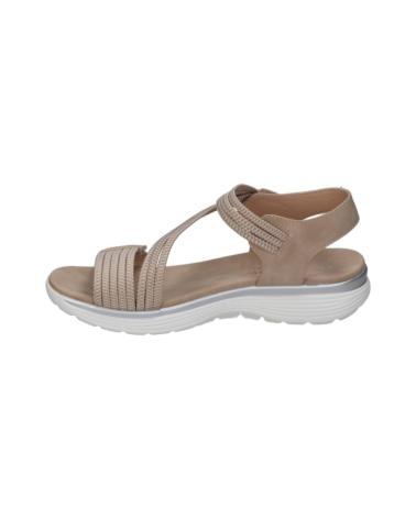 Sandali per Donna AMARPIES SANDALIA ESTILO DEPORTIVA CON VELCROS PARA MUJER A BEIG