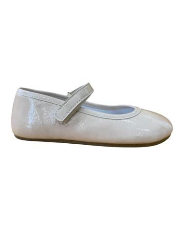 Woman and girl Flat shoes BLANDITOS MERCEDITAS RESPETUOSAS DE PIEL BY CRIOS BEIGE