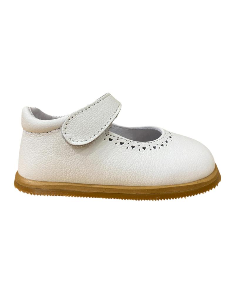 girl Flat shoes BLANDITOS MERCEDITAS RESPETUOSAS PICADO CALMA BLANCO
