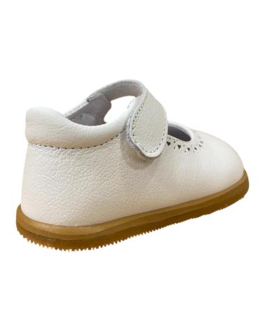 girl Flat shoes BLANDITOS MERCEDITAS RESPETUOSAS PICADO CALMA BLANCO
