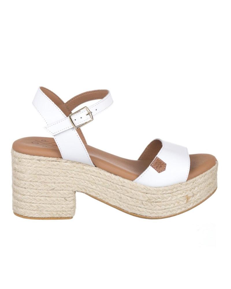 Woman Sandals POPA SANDALIAS DE TACON MUJER ARALE BLANCO