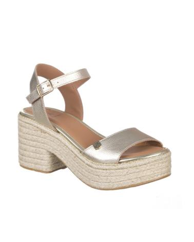 Woman Sandals POPA SANDALIAS DE TACON MUJER ARALE ORO DORADO