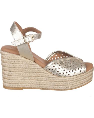 Woman Sandals POPA CUNAS MUJER BENISA ORO DORADO