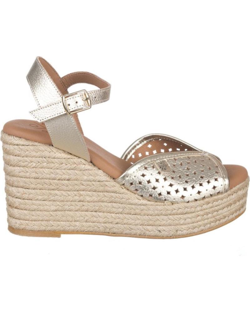 Woman Sandals POPA CUNAS MUJER BENISA ORO DORADO