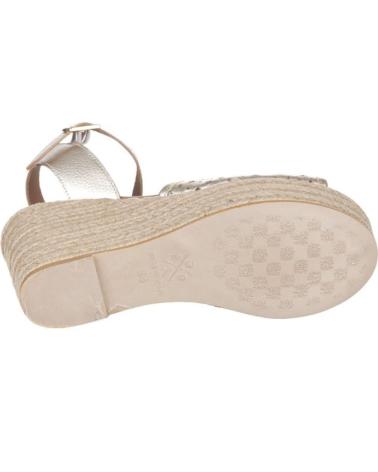 Woman Sandals POPA CUNAS MUJER BENISA ORO DORADO