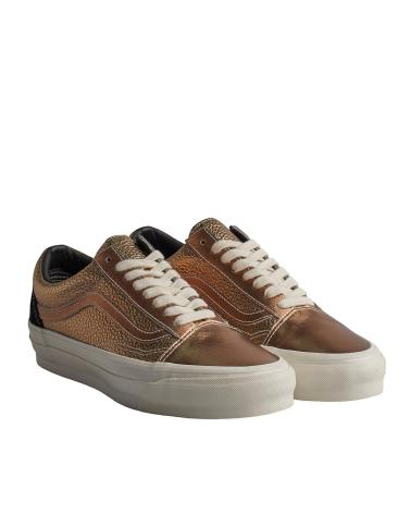 Sneaker für Herren VANS OFF THE WALL ZAPATILLAS OLD SKOOL 36 LX PRECIOUS MEDALS BRONZE VN000CNGB0 DORADO