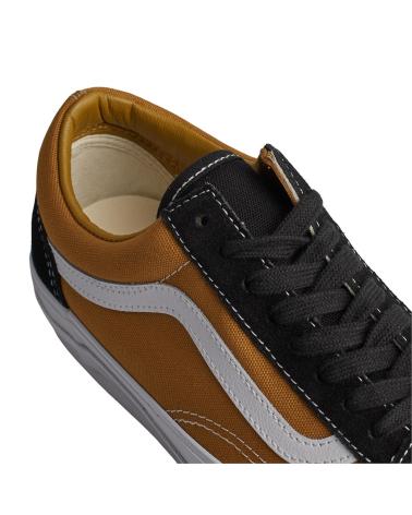 Sneaker für Herren VANS OFF THE WALL ZAPATILLAS OLD SKOOL 36 LX BLACK VN000CNGD3W1 PARA HOMBRE NEGRO-MOSTAZA