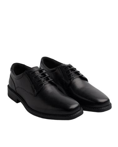 Man shoes CLARKS ZAPATOS PLANOS DE PIEL WENDELL-LACE PARA HOMBRE NEGO