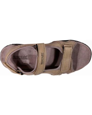 Sandalen für Herren REGATTA SANDALIA VELCROS MARRóN