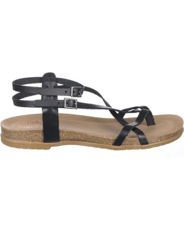 Sandalen für Damen PORRONET SANDALIAS PLANAS MUJER 3134 NEGRO
