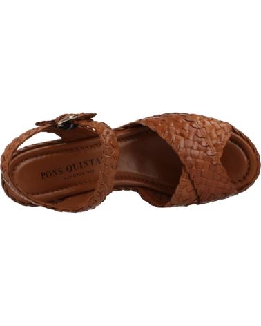 SANDALIAS PONS QUINTANA PADOVA MARRÓN 77