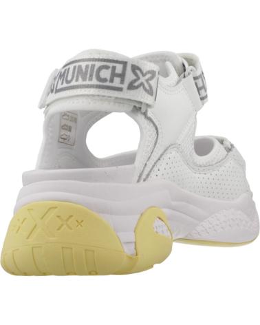 Sandali per Donna MUNICH SANDALIAS MUJER MODELO AREIA COLOR BLANCO 010