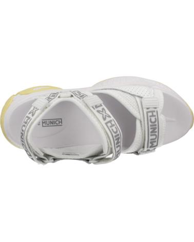 Sandali per Donna MUNICH SANDALIAS MUJER MODELO AREIA COLOR BLANCO 010