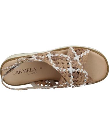 Sandali per Donna CARMELA SANDALIAS MUJER MODELO 162306C COLOR BEIS BEIGE