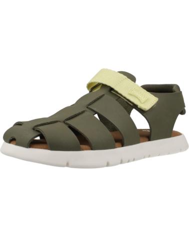 Sandali per Bambino CAMPER SANDALIAS NINO MODELO ORUGA SANDAL KIDS COLOR VERDE