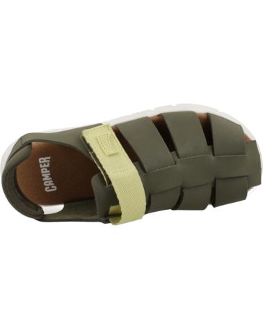 Sandali per Bambino CAMPER SANDALIAS NINO MODELO ORUGA SANDAL KIDS COLOR VERDE