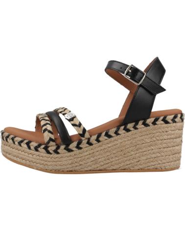 POPA SANDALIAS MUJER MODELO ALBANY COLOR  NEGRO
