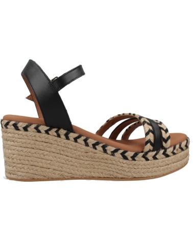 POPA SANDALIAS MUJER MODELO ALBANY COLOR  NEGRO