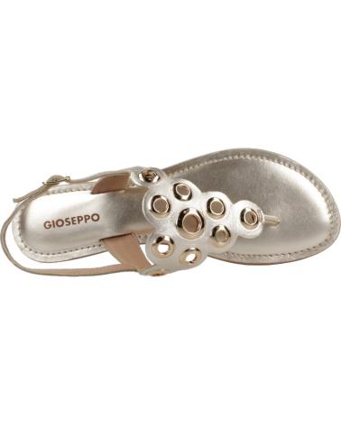 GIOSEPPO SANDALIAS MUJER MODELO DUNBAR COLOR PLATA PLATINO