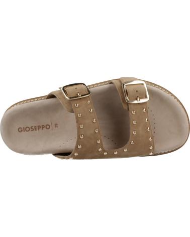 GIOSEPPO - STELLA 75416-PBEIG - SANDALIAS DE PIEL CON TACHAS Y PLANTI BEIGE