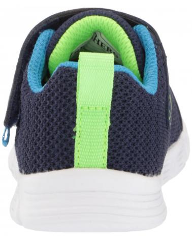 girl and boy Trainers SKECHERS ZAPATILLAS COMFY FLEX 407305N AZUL