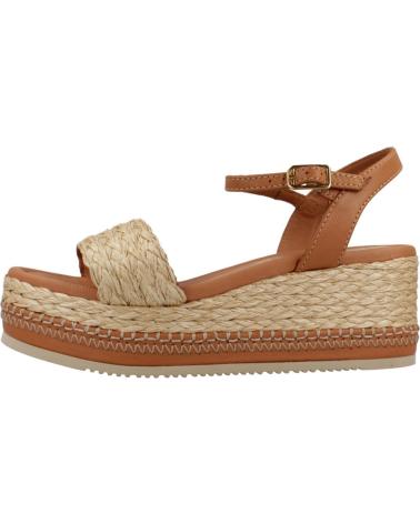 Woman Sandals UNISA SANDALIAS MUJER MODELO KEBEC 25 GRA COLOR MARRON CANELE