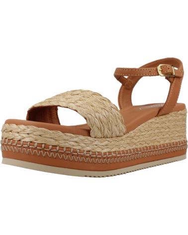 Sandálias de Mulher UNISA SANDALIAS MUJER MODELO KEBEC 25 GRA COLOR MARRON CANELE