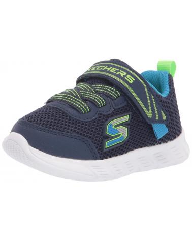girl and boy Trainers SKECHERS ZAPATILLAS COMFY FLEX 407305N AZUL