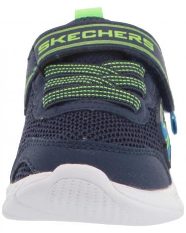 girl and boy Trainers SKECHERS ZAPATILLAS COMFY FLEX 407305N AZUL