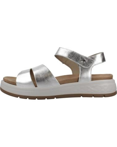 SANDALIAS FLUCHOS F2006 COLOR PLATA PLATA