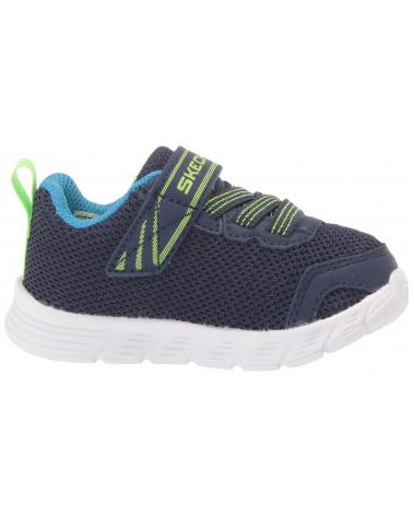 girl and boy Trainers SKECHERS ZAPATILLAS COMFY FLEX 407305N AZUL