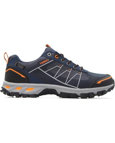 Man Zapatillas deporte PAREDES S SILVANO AZUL-NARANJA