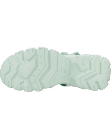 Sandálias de Mulher REPLAY SANDALIAS MUJER MODELO JUYCE SPORTY COLOR VERDE AQUA