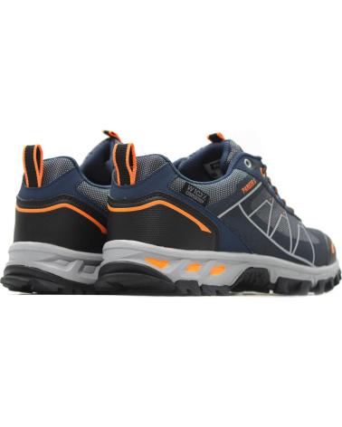 Zapatillas deporte de Hombre PAREDES S SILVANO AZUL-NARANJA