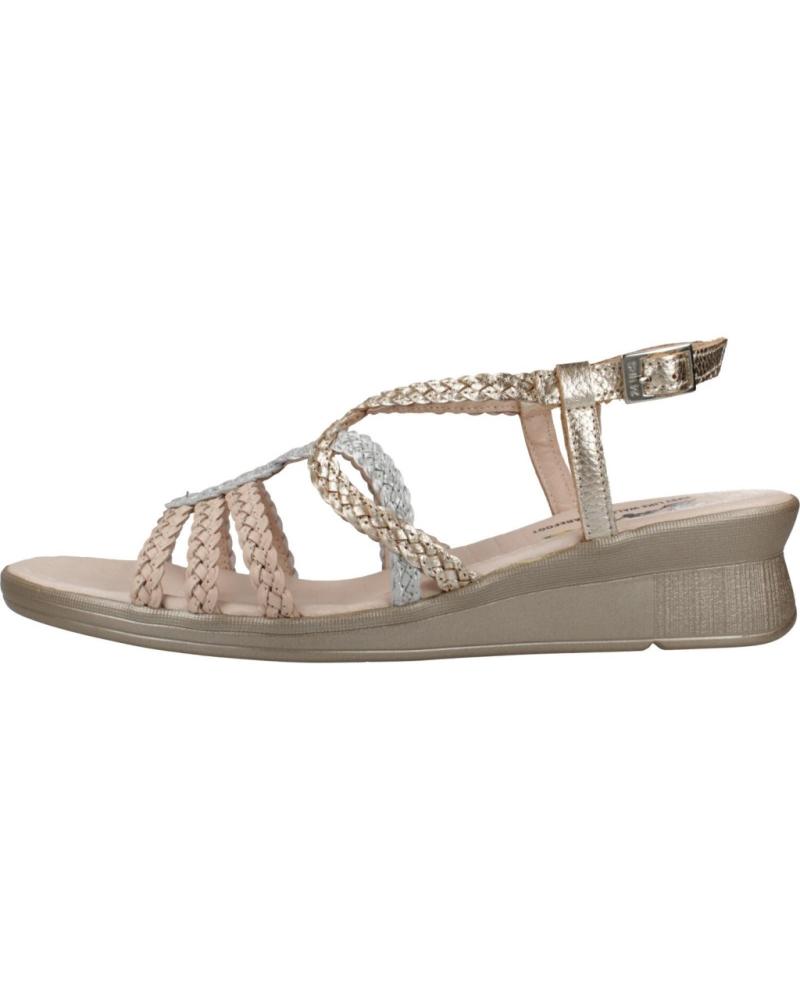 24 HORAS SANDALIAS MUJER MODELO 26520 COLOR ROSA TAUPE