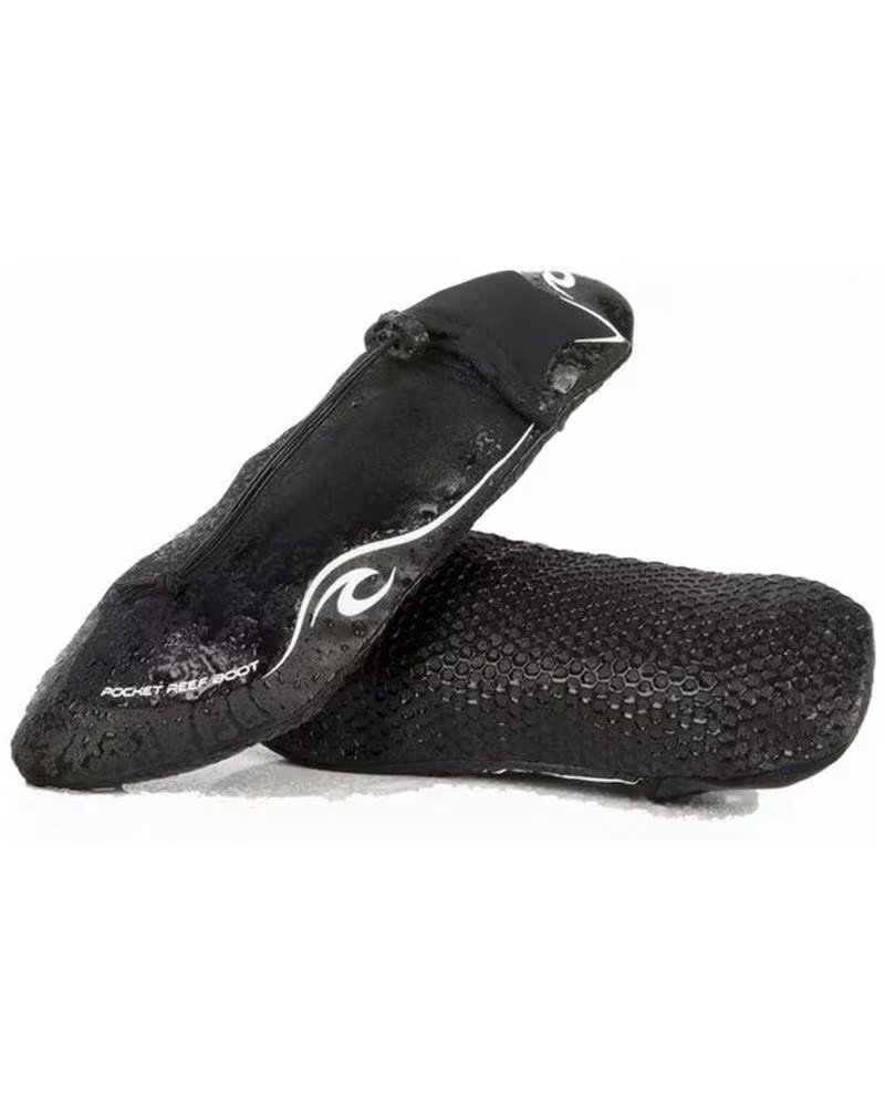 BOTAS DE NEOPRENE RIP CURL POCKET REEF BOOT 1MM PRETAS NEGRO