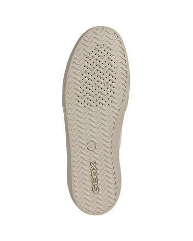Man Zapatillas deporte GEOX DEPORTIVO CASUAL DE PIEL CON SUELA DE GOMA BLANCO AZUL