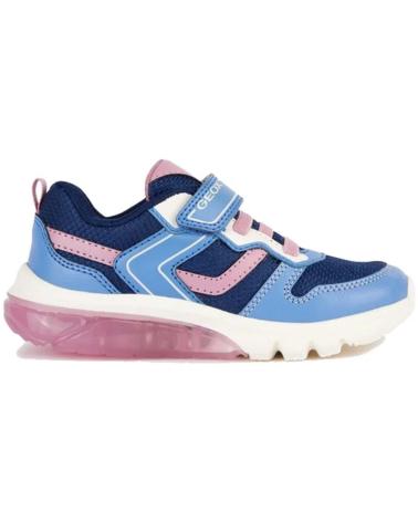 Sportivo per Bambina e Bambino GEOX ZAPATILLAS CASUAL NINO CIBERDRON AZUL GENERICO