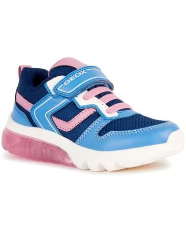 Sportivo per Bambina e Bambino GEOX ZAPATILLAS CASUAL NINO CIBERDRON AZUL GENERICO