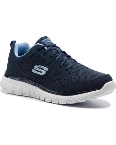 SKECHERS ZAPATILLAS BURNS AGOURA 52635-NVY CASUAL HOMBRE AZUL MARINO