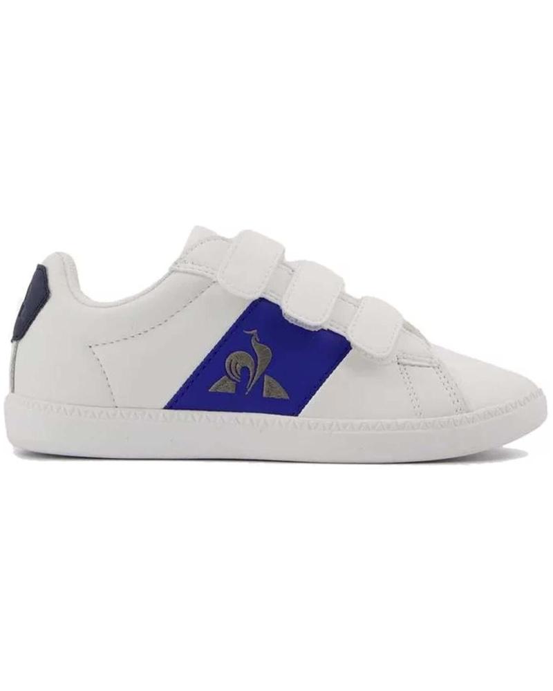 girl and boy Trainers LE COQ SPORTIF ZAPATILLAS DEPORTIVAS INFANTILES COURTCLASSIC PS BLANCO GENERICO