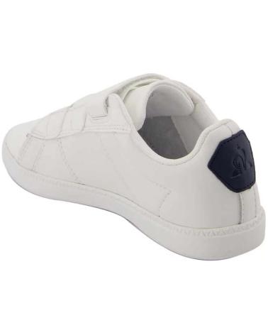girl and boy Trainers LE COQ SPORTIF ZAPATILLAS DEPORTIVAS INFANTILES COURTCLASSIC PS BLANCO GENERICO