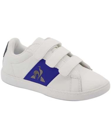 girl and boy Trainers LE COQ SPORTIF ZAPATILLAS DEPORTIVAS INFANTILES COURTCLASSIC PS BLANCO GENERICO