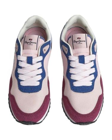 Zapatillas deporte pour Femme PEPE JEANS SNEAKERS PGS30585 BURDEOS ROJO
