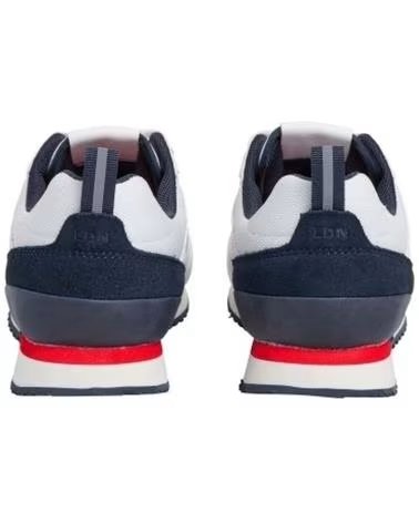 Sneaker für Herren PEPE JEANS ZAPATILLAS DUBLIN YOUNG PARA HOMBRE EN COLOR BLANCO