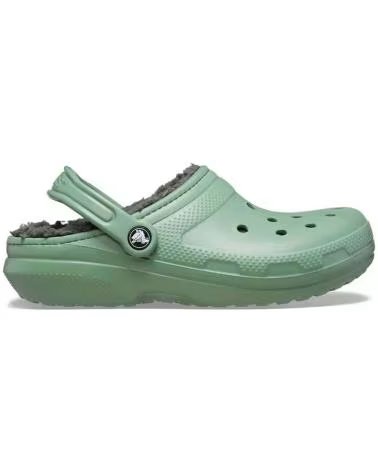 CROCS CLASSIC LINED CLOG VERDE VERDE