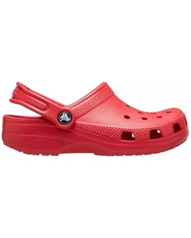 Sabots pour Fille et Garçon CROCS ZUECOS PARA NINOS UNISEX EN COLOR ROJO ROJO