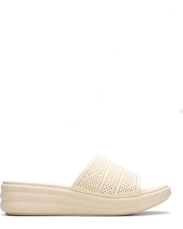 Woman Flip flops CLARKS DRIFT TWIST BEIGE