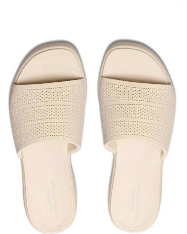 Woman Flip flops CLARKS DRIFT TWIST BEIGE